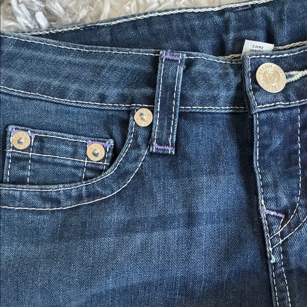 True Religion Dark Blue Skinny Jeans - Picture 8 of 12